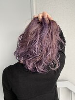 アールヘア(ar hair) トリプルケアブリーチイルミナカラー　ラベンダーアッシュ