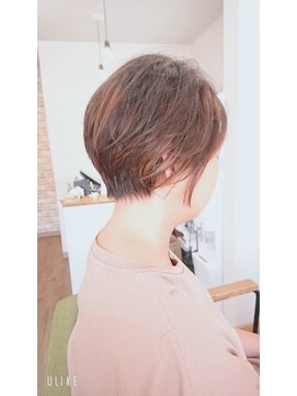 ミエル(miel) 【hair design miel】大人ショート