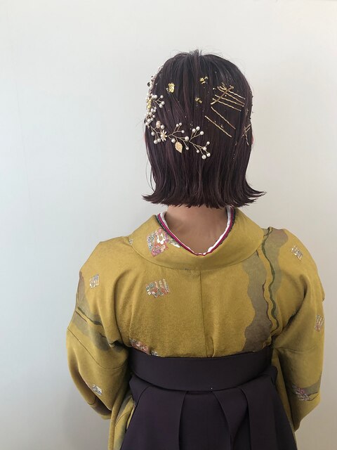 【ORIGAMI】卒業式hair