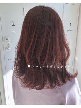 デジーヴュー(desir beaux) ピンクブラウン