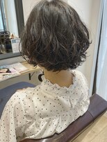 コフィー バイ メルト 吉祥寺(cofy by melt)&nbsp;【三ツ井】大人可愛い ゆるふわショートボブパーマ ダークカラー