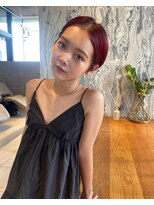 ブローチ 表参道(broocH)&nbsp;マロンベージュ/ボブ／ハンサムショート/ニュアンスマッシュ/