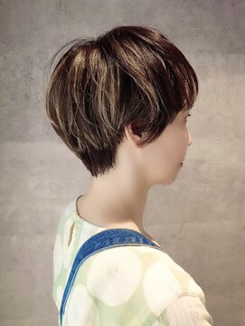 ヘアサロン コレハ(hair salon CoReha) 【マッシュショート×ハイライト】ウサミ