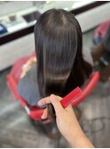 髪質改善ストレート