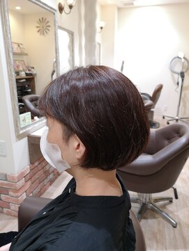 ルシードスタイル クリザンテーム 刈り上げツーセクションショート