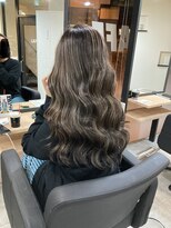 ラフ 難波店(LAFF)&nbsp;#黒髪#ボブルフ#ネビージュ#小顔#ワンレン