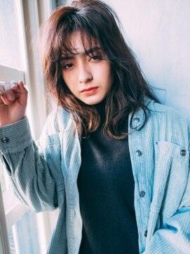 オートクチュールランコントレ(Haute Couture Rencontrer) セミロングスタイル×アッシュブラウン