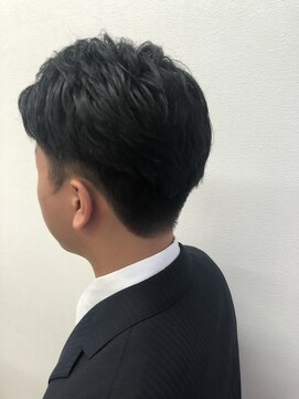 フレンズ 環状通東店(friend's) ビジネスシーンにオススメ　デキる男の黒髪ショート　5