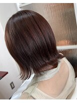 ルクール 喜多町店(Le Coeur) シースルーボブ【komuro66】/切りっぱなし◎20代30代40代50代