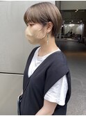 大人可愛い20代30代小顔丸みショートボブマッシュ