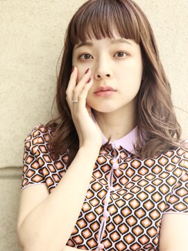 ヨファ ヘアー 芦屋店(YOFA hair) 大人ガーリーチョコレートモードプリカール0502