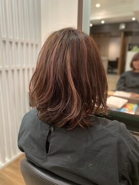 クロ ヘアー(CURRO HAIR) ハイライト×ボンドカラー