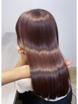 イオエ(ioe) 黒髪/ボブルフ/ネビージュ/小顔/ワンレン/髪質改善/グレージュ