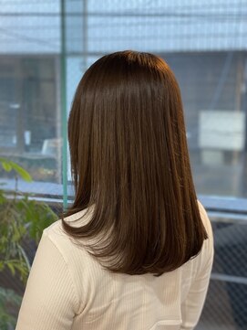 ルーツホーム(Roots Home) ミディアムレイヤー×サンドベージュ