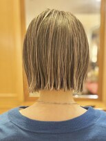 スニップ(Snip) 20代30代40代大人可愛い前下がりストレート大人ボブハイライト