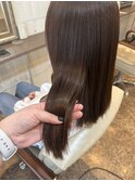 艶髪ストレートパーマ×バイカルテ5ステップトリートメント