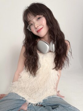 バイオレット 横浜店(Violet) (Ru-3) ぱっつん前髪ニュアンスウェーブ