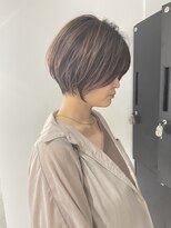 アトレ 南堀江店(attrait)&nbsp;大人可愛いショートボブ☆ひし形小顔ショート　堀江