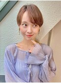 耳かけショートひし形ショート30代40代表参道