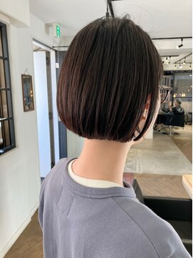 ファイブシーン アオヤマ(5SCENE AOYAMA) 切りっぱなしボブミニボブパーマくびれボブ外ハネボブブリーチ