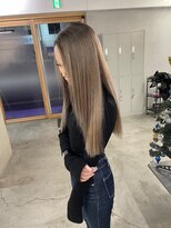 キング 高槻(K!ng)&nbsp;縮毛矯正髪質改善ハイライトレイヤーカット高槻美容室エクステ