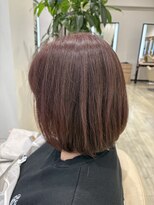 ディーボーイ 健軍店(D-BOY)&nbsp;白髪ぼかし/白髪生かし/ピンクカラー