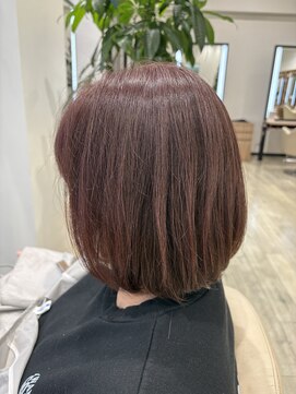 ディーボーイ 健軍店(D-BOY) 白髪ぼかし/白髪生かし/ピンクカラー