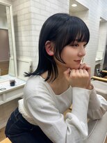 ラナンバイシダ(ranan by sida)&nbsp;10代20代/顔周りカット/似合わせカット/暗めカラー