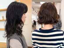 <石垣 真萌>ラフパーマでこなれ感UP*カジュアルに映えるボブ/ミディアムパーマ◎[表参道/髪質改善/学割U24]