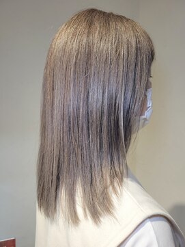 松本平太郎美容室 吉祥寺パートファイブ(PART5) 40代50代60代×セミディストレート×イノアカラー