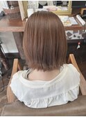 キラテラカラーで透明感カラー