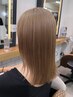 注目◆AI診断付◆カット+ケアブリーチ+カラー+資生堂SUBLIMICトリートメント