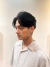 メンズカット+眉カット+クリームバス＋ヒーリングシャンプー