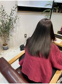 透明感あるツヤツヤダークカラー