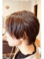 ナトゥーラ 岡崎店(Natura)&nbsp;大人ショートボブ質感と毛量調節でニュアンスをデザイン♪