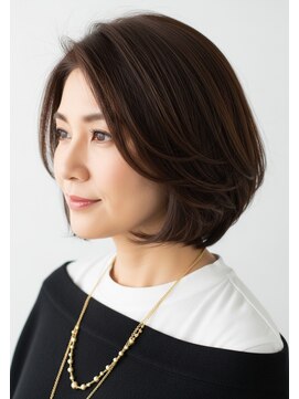 ヘアアンドネイルイミュン(Hair&Nail immune) ツヤカラー30代40代50代髪質改善白髪染めハイライト藤沢