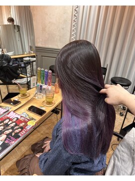 エレン 向ヶ丘遊園 登戸(ELEN) 【ラベンダーカラー】向ヶ丘遊園/登戸/ブリーチカラー