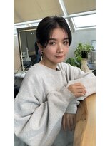 ロンドロゼ 池袋(Lond rose)&nbsp;♪グランマッシュ/細めハイライト/ショート/白髪/髪質改善/14