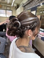 ヘッドショップパワープラス&nbsp;結婚式ヘアセット/ブライダルヘアセット