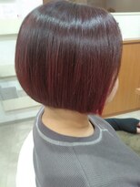 アメイジングヘアー 千歳店(AMAZING HAIR) ワインレッドボブ