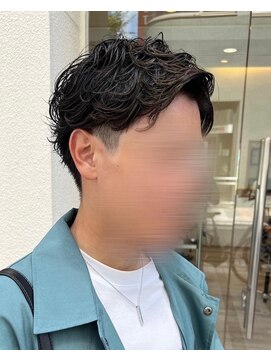 クラップス オル 金沢八景(CLAPS Ore) 金沢八景メンズカットメンズパーマセンターパート波巻きパーマ