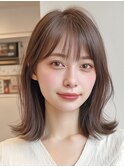 外ハネミディ