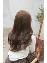 アリー 原宿 表参道(ALLY)&nbsp;髪質改善ブリーチなしカラー×パサつき改善×艶ベージュロング