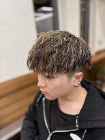 ニュートラル(Neutral) パイルツイスト×金メッシュ