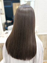 フルブルーム 東林間(fullbloom)&nbsp;ベージュカラー髪質改善ストレート縮毛矯正