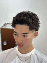 リルホビーズメンズグルーミング(Lil Hobbys Men's Grooming)&nbsp;＜理容室＞＜バーバー＞マレットパーマスタイル