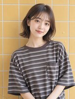 ヘアーサロン 6(hair salon)&nbsp;シースルーバング外ハネボブ
