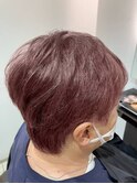 愛されピンクベージュ＊似合わせカット