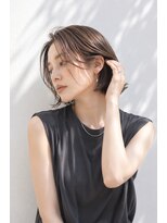 アッシュ 学芸大学店(Ash) ボブ/髪質改善カラー/おとな女性/グレージュ/脱白髪染め