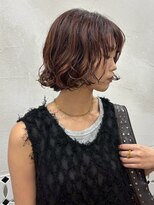 ナービス(NARVIS) ゆるふわショートボブパーマ/大人可愛いパーマ